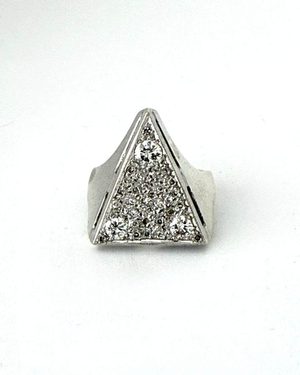 Anillo Vintage de Diamantes