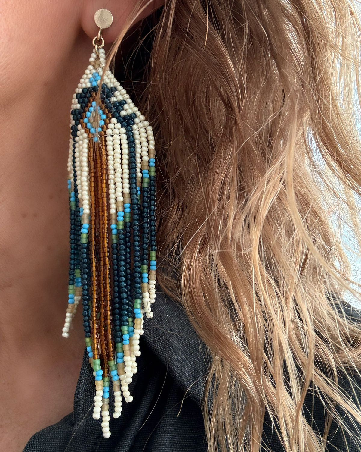 Aretes de Chaquira