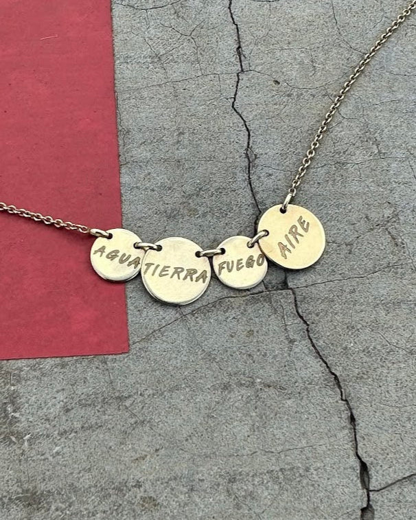 Collar Cuatro elementos