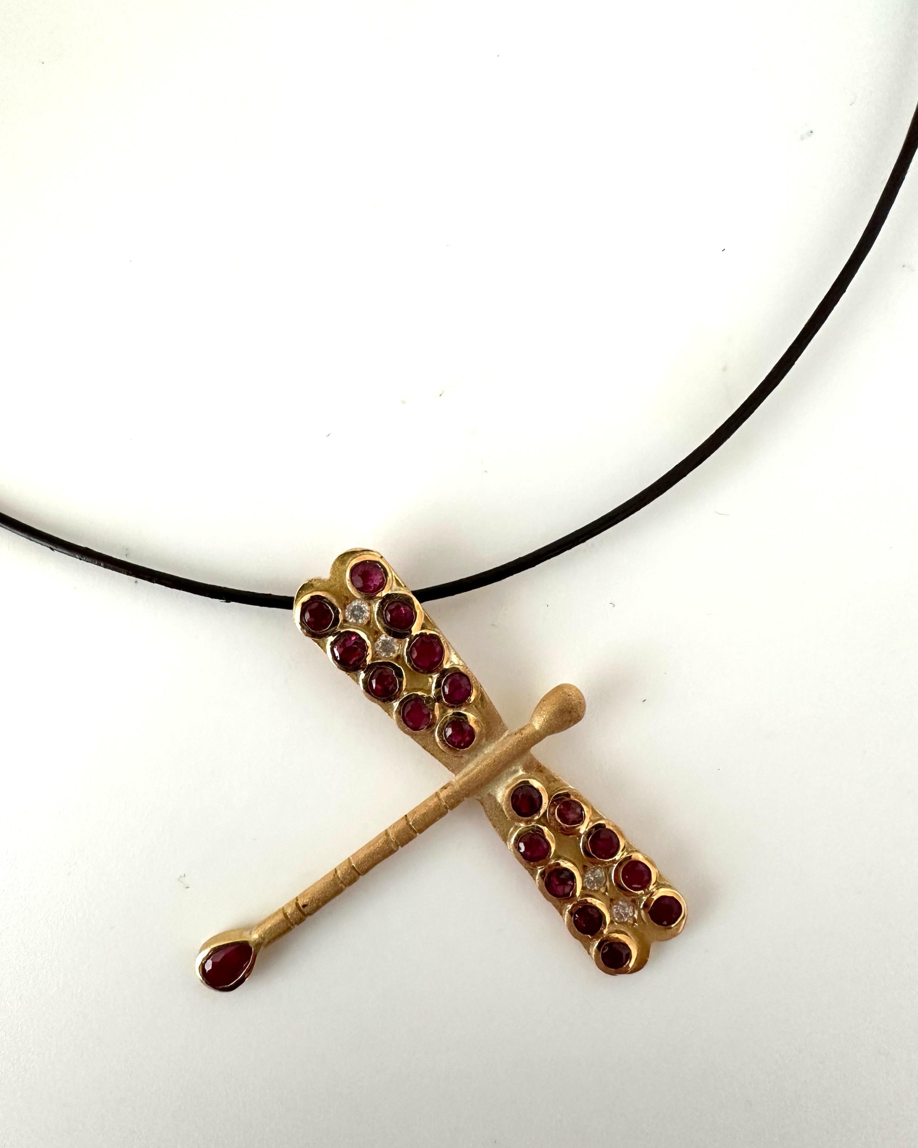 Collar Libélula