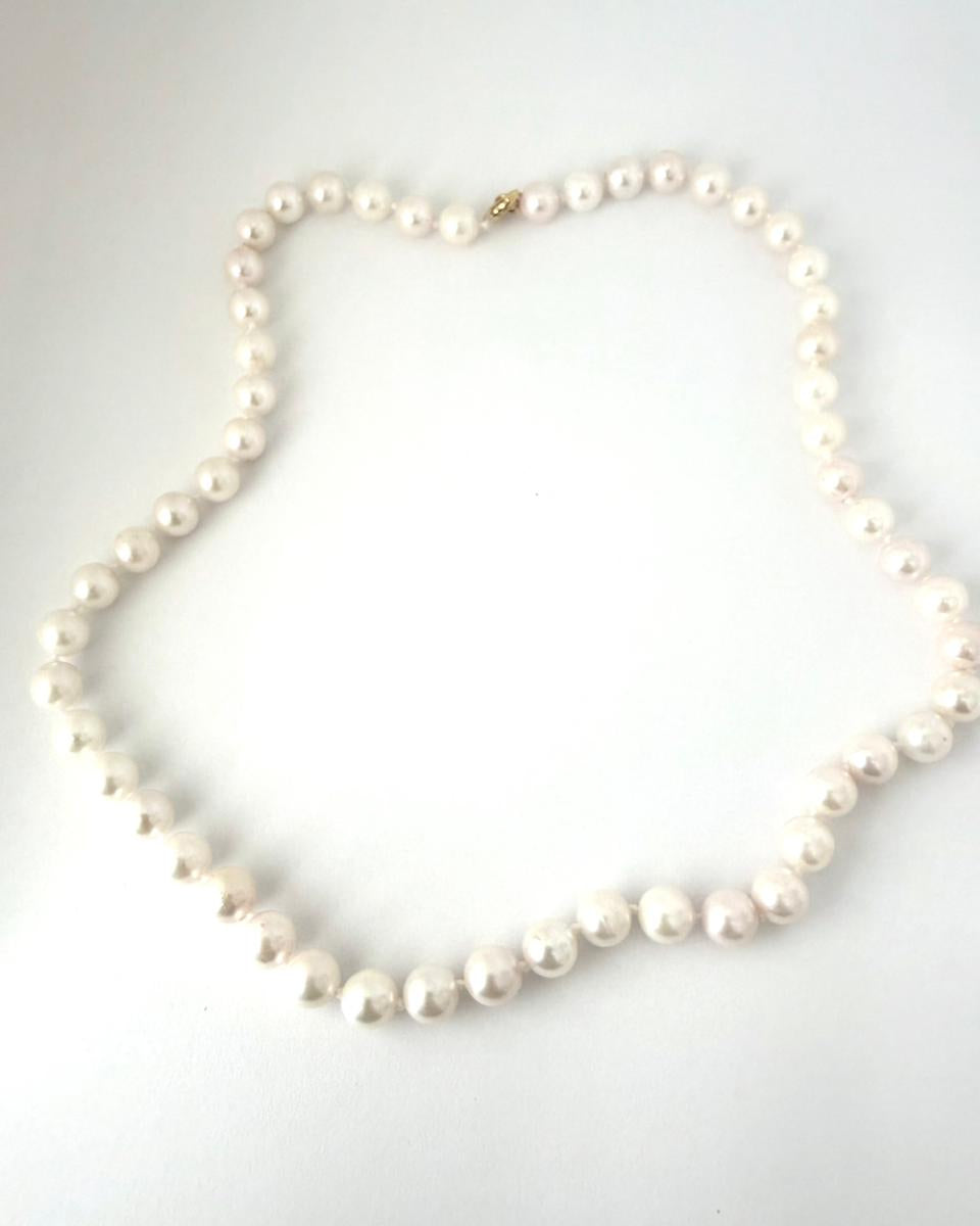 Collar de Perlas de Agua Dulce 7/7.5 mm