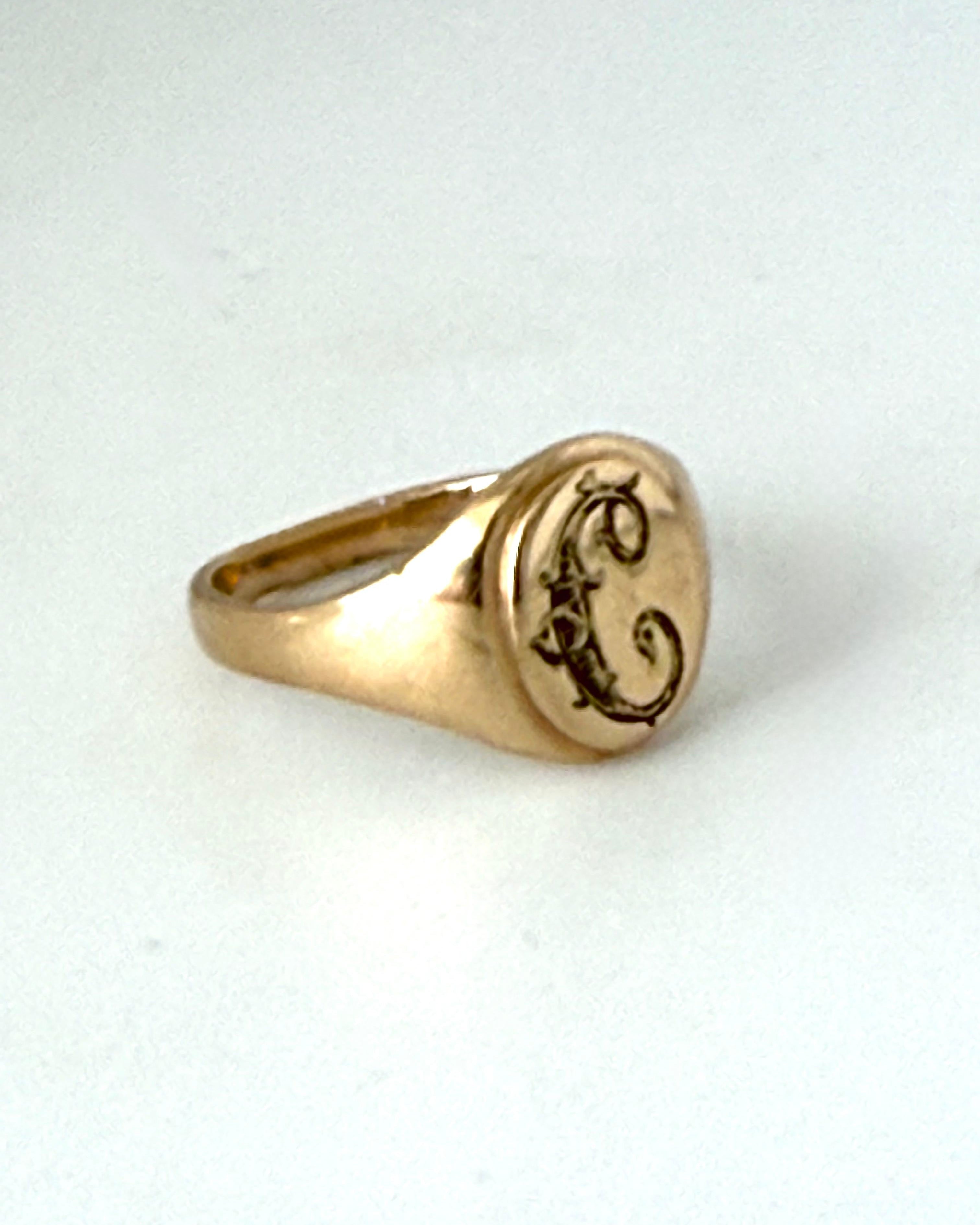 Anillo Inicial Tipo Sello