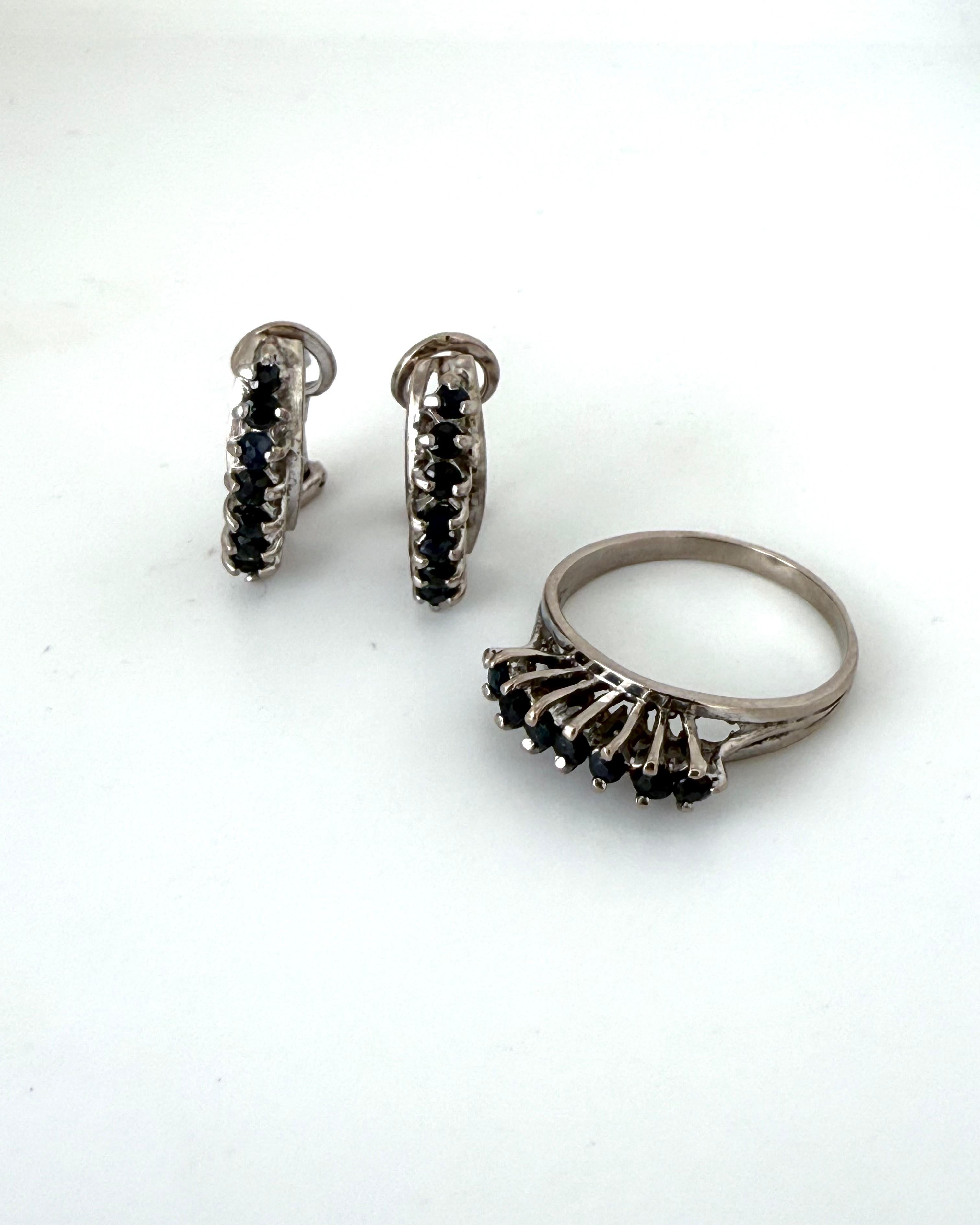 Juego Vintage Zafiros