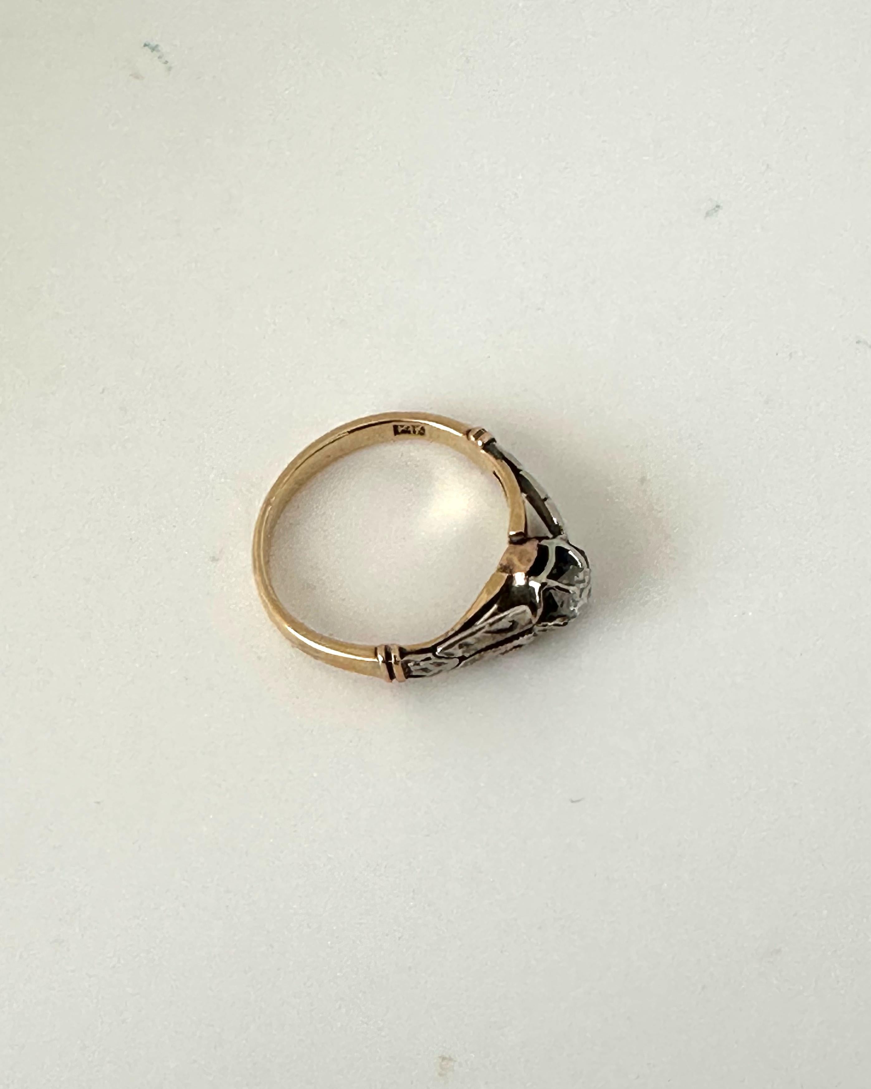 Anillo Antiguo Diamante
