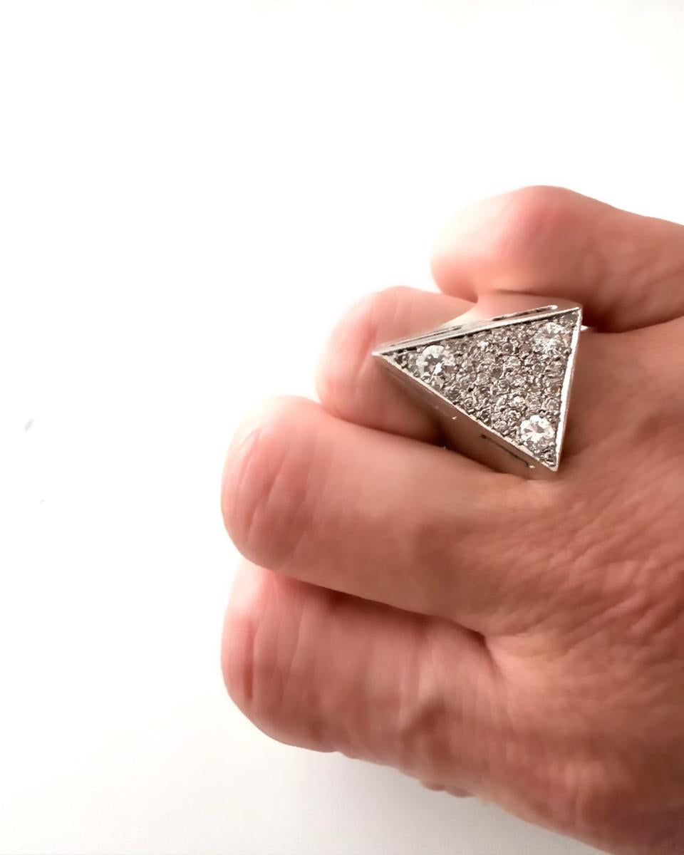 Anillo Vintage de Diamantes