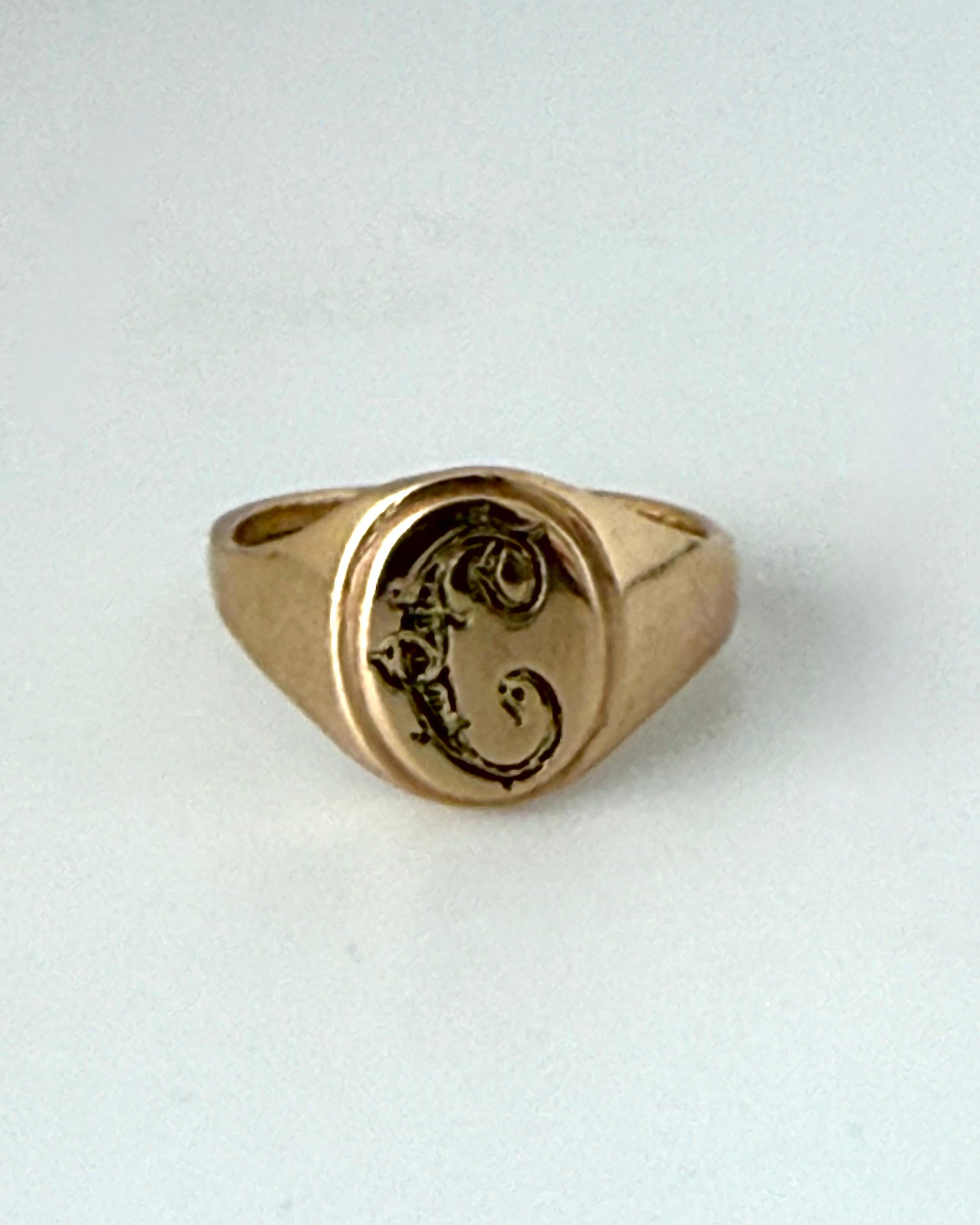 Anillo Inicial Tipo Sello