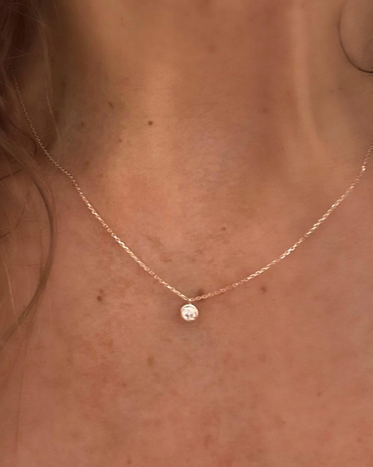 Collar Solitario de Diamante