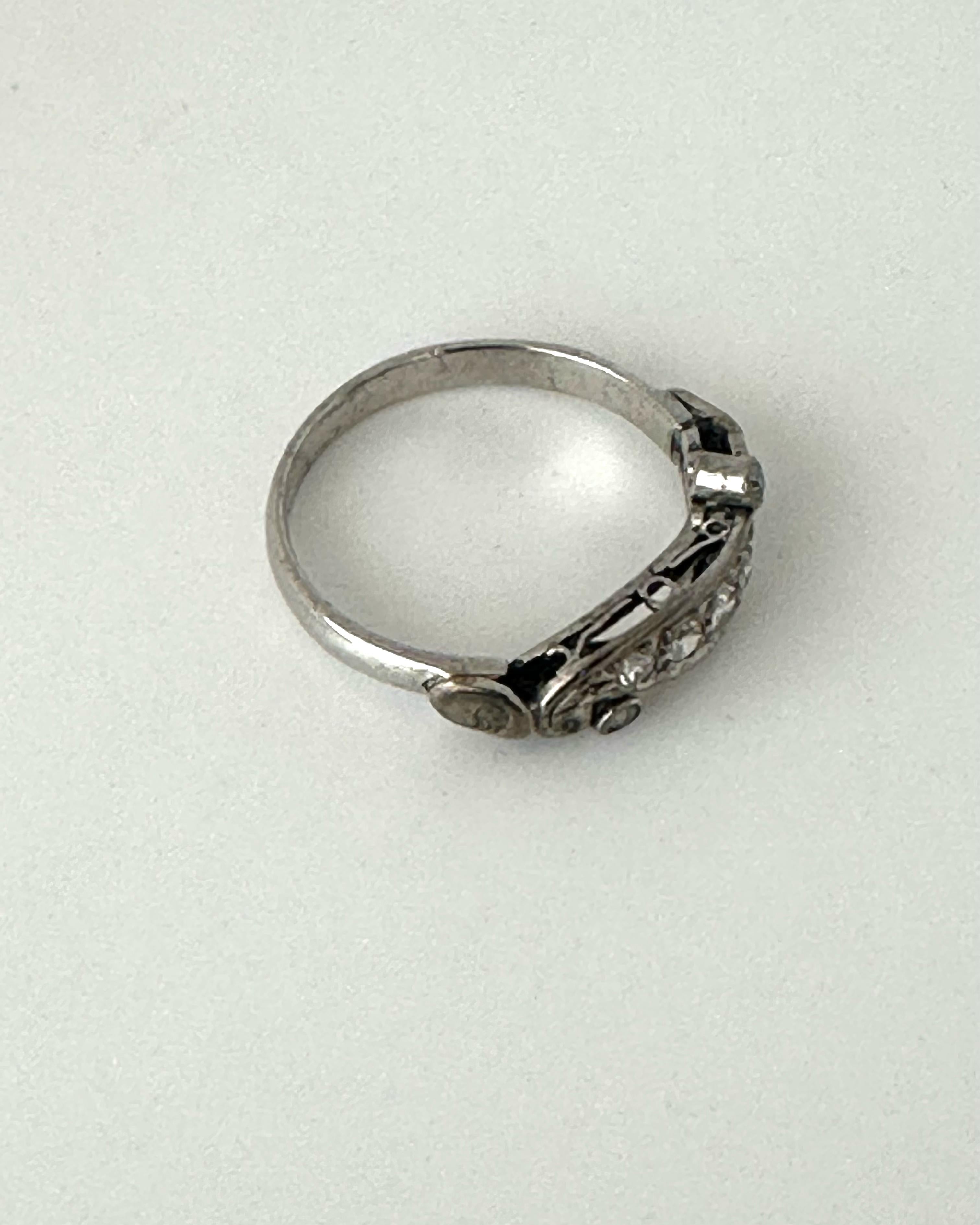 Anillo Vintage Diamantes