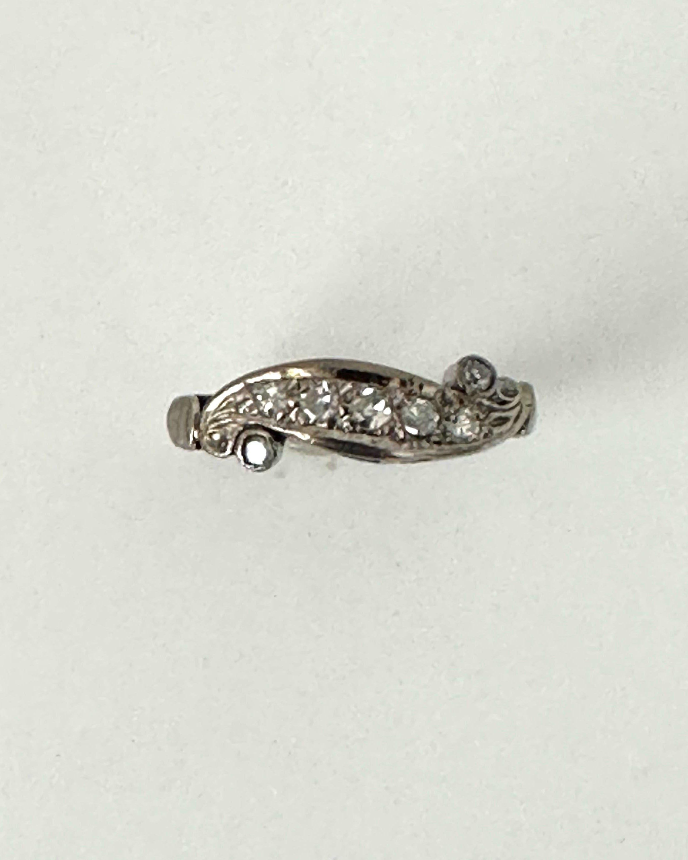 Anillo Vintage Diamantes