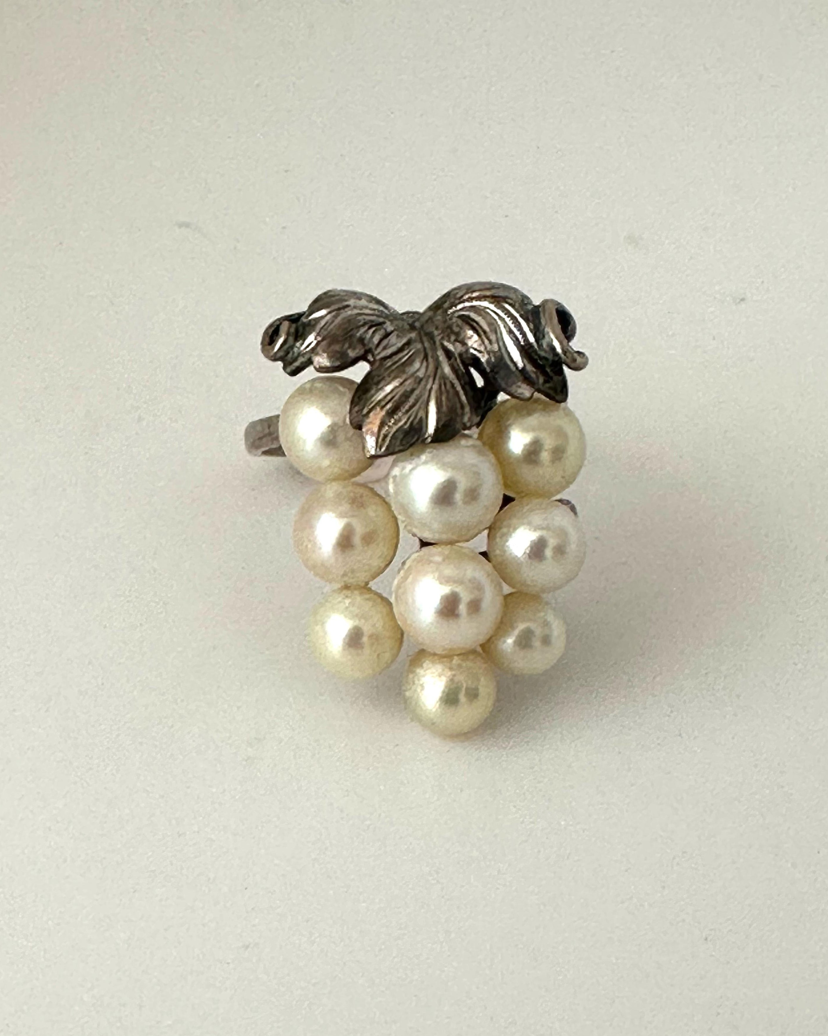 Anillo Vintage Perlas